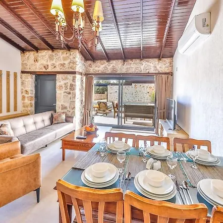 Villa Lisburn Is A Luxury And Artistic For 6 People In Kalkan *